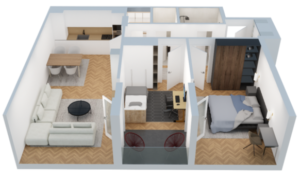 Banesa 83.78 m² ,  Fushë Kosova Park Residence