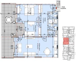 Banesa 80.00 m², Fushë Kosova Park Residence