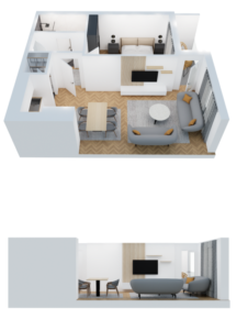 Banesa në shitje 60.81 m², Fushë Kosova Park Residence