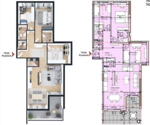Banesa në shitje 119.80m² , Fushë Kosova Park Residence