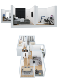 Banesa në shitje 106.91m² , Fushë Kosova Park Residence