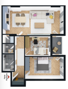 Banesa në shitje 81.51 m² , Fushë Kosova Park Residence