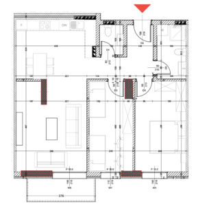Shitet banesa 88.86 m², Prishtina e re – Polaris Select Residence