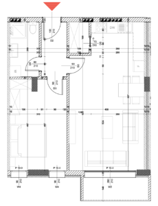 Shitet banesa 70.73 m², Prishtina e re – Polaris Select Residence
