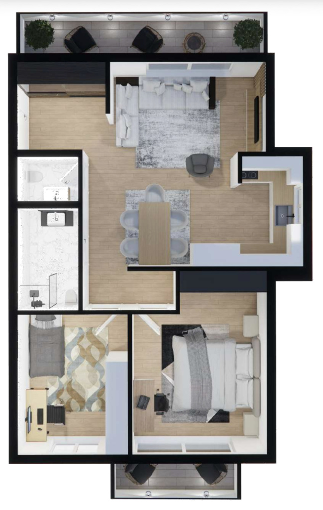 Shitet banesa 99.43 m², Prishtina e re – Polaris Select Residence