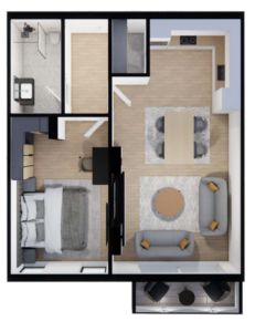 Shitet banesa 70.73m², Prishtina e re – Polaris Select Residence