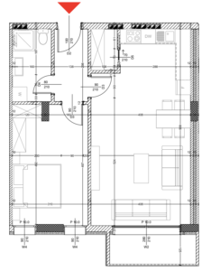 Shitet banesa 70.73m², Prishtina e re – Polaris Select Residence