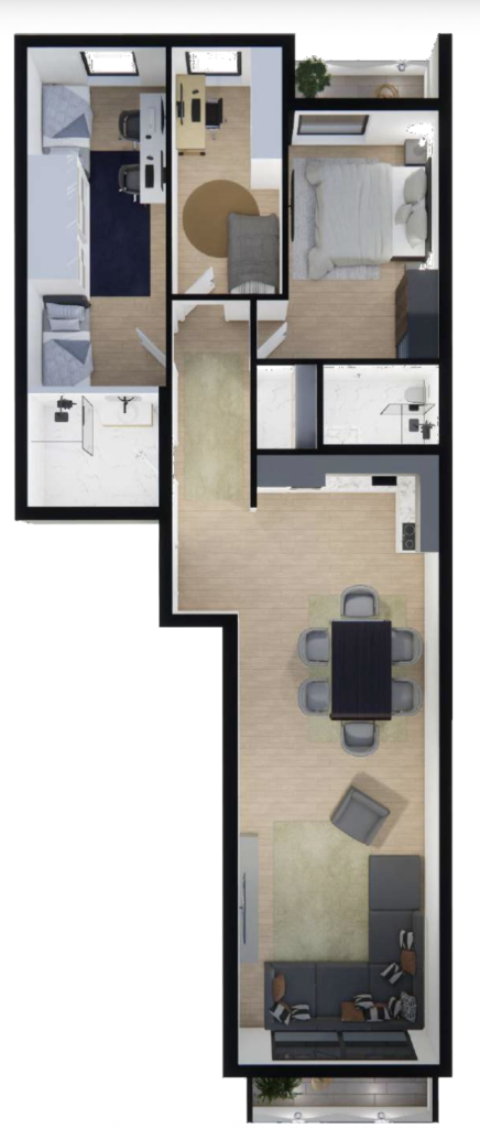 Shitet banesa 129.34 m², Prishtina e re – Polaris Select Residence