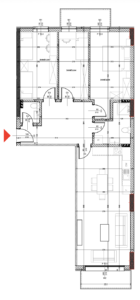 Shitet banesa 116.95 m², Prishtina e re – Polaris Select Residence