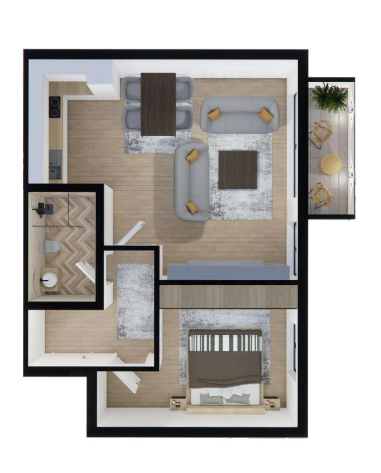 Shitet banesa 65.92 m², Prishtina e re - Polaris Select Residence