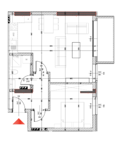 Shitet banesa 65.92 m², Prishtina e re – Polaris Select Residence
