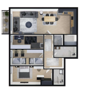 Shitet banesa 120.40 m², Prishtina e re – Polaris Select Residence