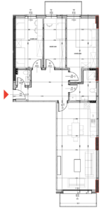 Shitet banesa 116.95 m², Prishtina e re – Polaris Select Residence