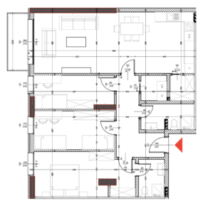 Shitet banesa 120.40 m², Prishtina e re – Polaris Select Residence