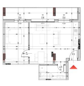 Shitet banesa 68.85 m², Prishtina e re – Polaris Select Residence