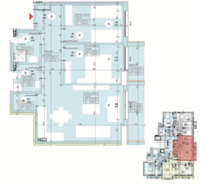 Shitet banesa 80.10 m² në Vushtrri – Vicianum Residence