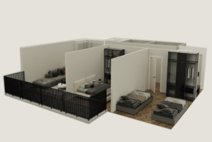 Shitet banesa 80.10 m² në Vushtrri – Vicianum Residence