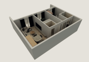 Shitet banesa 74.19 m² në Vushtrri – Vicianum Residence