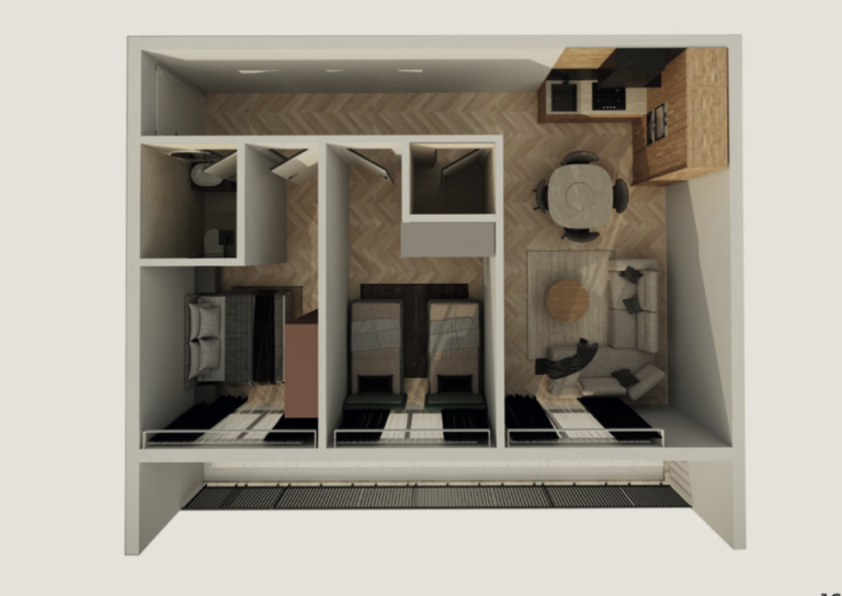 Shitet banesa 74.19 m² në Vushtrri – Vicianum Residence