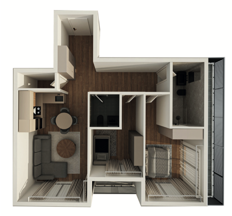 Shitet banesa 86.28 m² në Vushtrri – Vicianum Residence