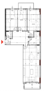 Shitet banesa 117.37 m², Prishtina e re – Polaris Select Residence