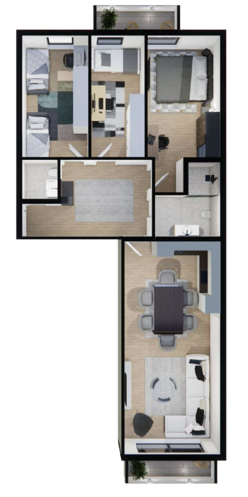 Shitet banesa 117.37 m², Prishtina e re – Polaris Select Residence