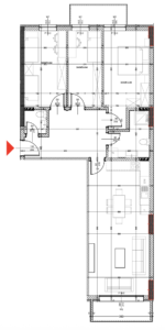 Shitet banesa 117.37 m², Prishtina e re – Polaris Select Residence