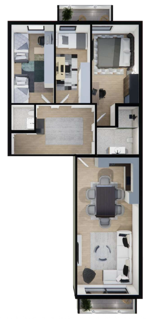 Shitet banesa 117.37m², Prishtina e re – Polaris Select Residence