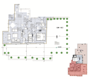 Shitet banesa 68.74 m² në Vushtrri – Vicianum Residence