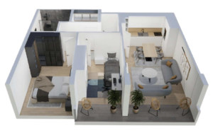 Shitet banesa 82 m² – Malisheva Park Residence