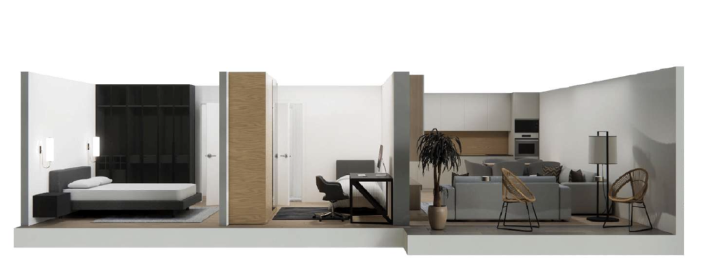 Shitet banesa 79.9 m² – Malisheva Park Residence