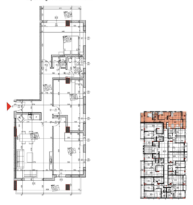 Shitet banesa 121.5 m² – Malisheva Park Residence