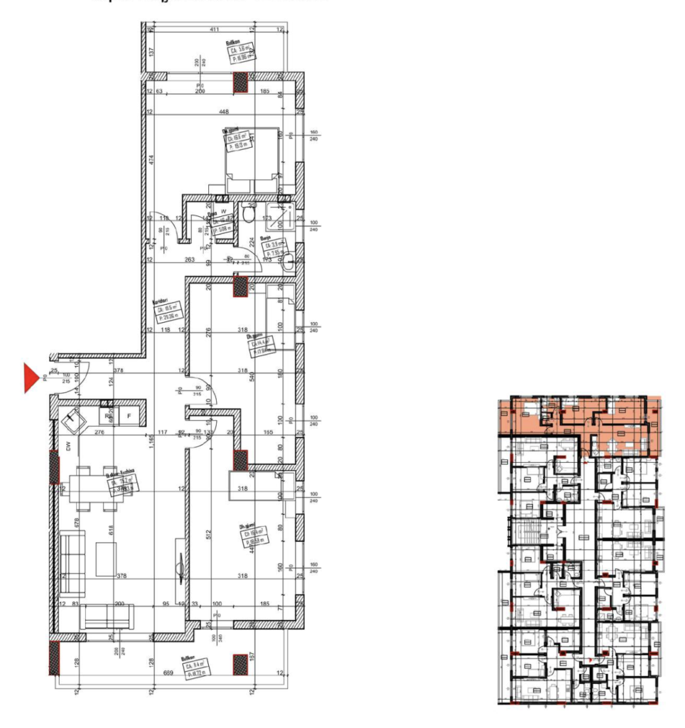 Shitet banesa 121.5 m² – Malisheva Park Residence