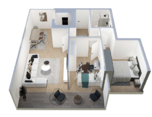 Shitet banesa 88.4 m² – Malisheva Park Residence