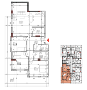Shitet banesa 183.6 m² – Malisheva Park Residence