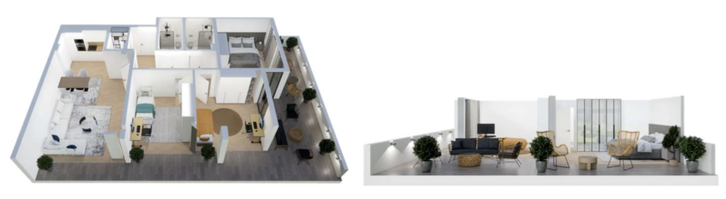 Shitet banesa 159.9 m² – Malisheva Park Residence