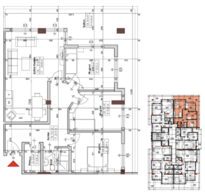 Shitet banesa 132.9 m² – Malisheva Park Residence