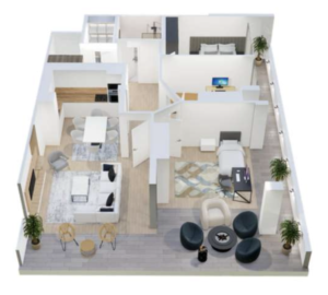 Shitet banesa 132.9 m² – Malisheva Park Residence