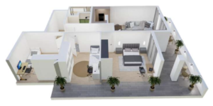 Shitet banesa 137.9 m² – Malisheva Park Residence