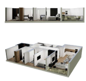 Shitet banesa 122.70 m² në Lipjan  – Ulpiana Park Center & Residence