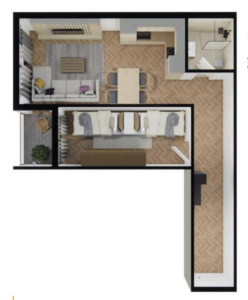 Shitet banesa 61 m² në Lipjan  – Ulpiana Park Center & Residence