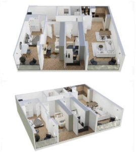 Shitet banesa 122.66 m² në Lipjan  – Ulpiana Park Center & Residence