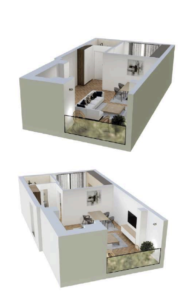 Shitet banesa 57.75 m² në Lipjan  – Ulpiana Park Center & Residence