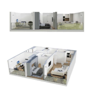 Shitet banesa 105.08 m² në Lipjan  – Ulpiana Park Center & Residence