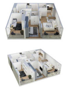 Shitet banesa 105.08 m² në Lipjan  – Ulpiana Park Center & Residence