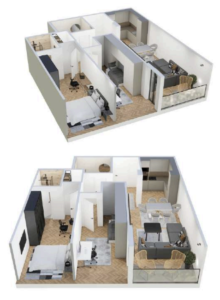 Shitet banesa 94.07 m² në Lipjan  – Ulpiana Park Center & Residence