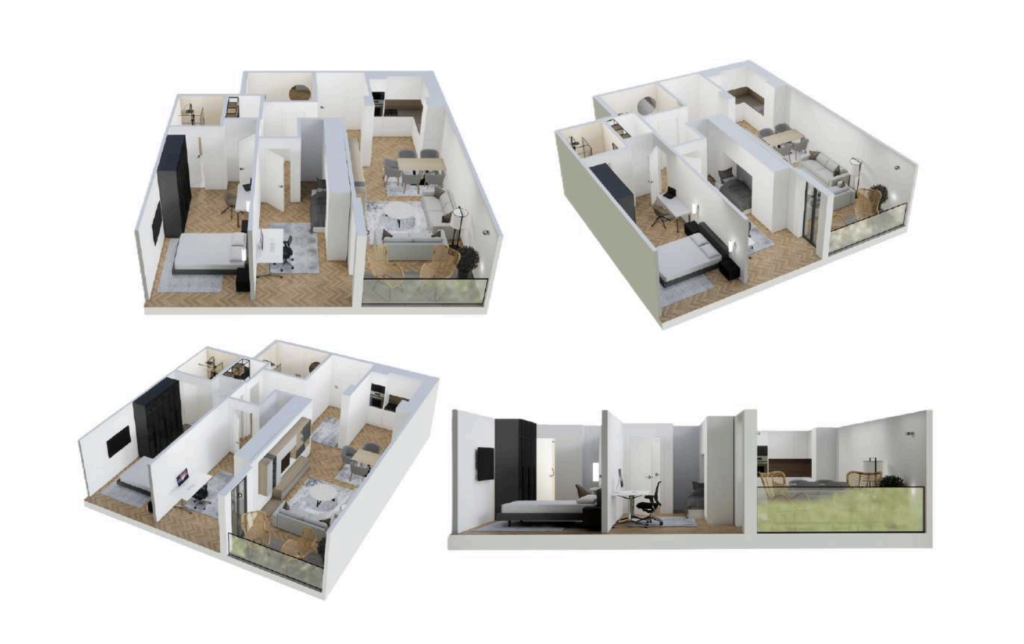 Shitet banesa 96.50 m² në Lipjan  – Ulpiana Park Center & Residence