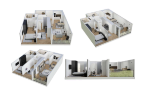 Shitet banesa 96.50 m² në Lipjan  – Ulpiana Park Center & Residence